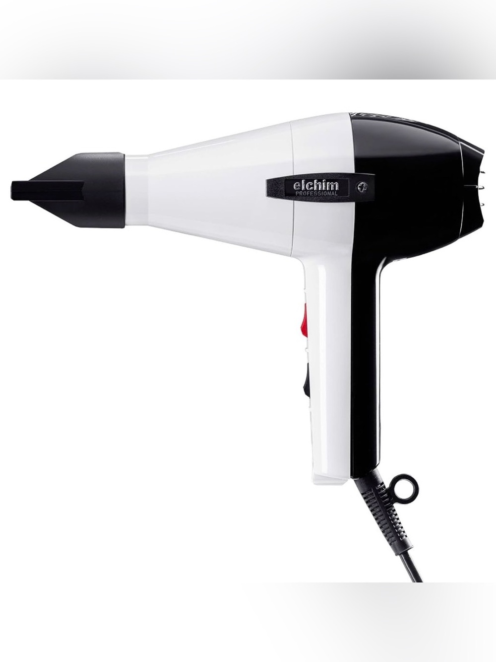 NEW Elchim Classic 2001 1875 W Professional Salon  Hair Blow Dryer- Black/White